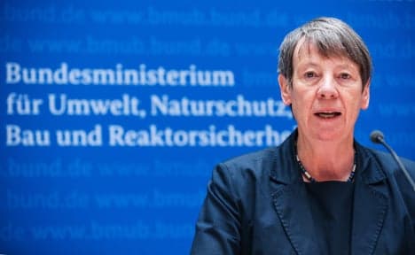 Environment minister blasts Merkel, colleagues