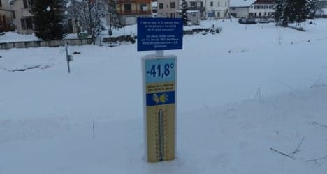 Swiss Siberia ends July with below-zero night