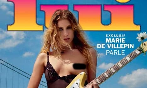 Ex-French PM's daughter in topless photo shoot
