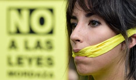 Majority of Spaniards oppose new "gag law"