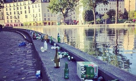 Paris's bohemian canal - now more tip than hip