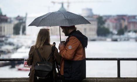 Weekend heavy rain warnings across Sweden