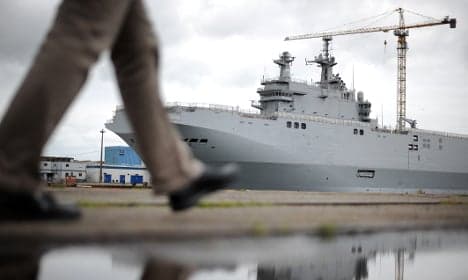 'France will face tough task to sell warships'