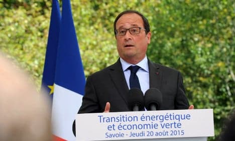 Hollande says no climate deal would be 'disaster'