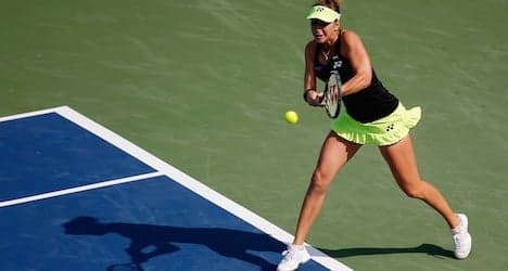 Rising Swiss star Bencic remains on a roll in US