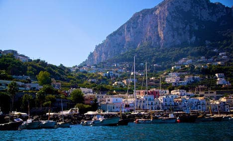 Capri port on Italian government's sell-off list