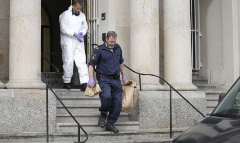 Bomb threat over at Gothenburg City Hall