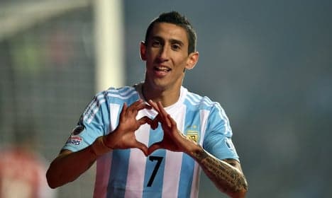 PSG confirm €63million signing of Angel Di Maria