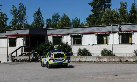 Two arson attempts on Swedish refugee centres