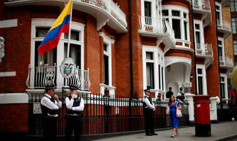 Britain slams Ecuador for 'abuse' in Assange case