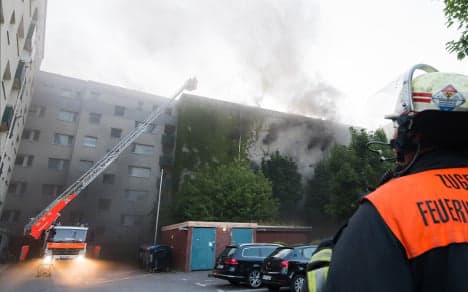 Hamburg bunker blast and fire injure 38