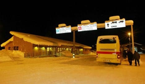 Syrians cycled Norway's Arctic border in winter