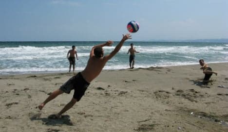 Beach football ban amid health and safety fears