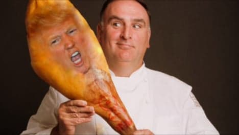 Spanish chef gets own crowdfund to beat Trump