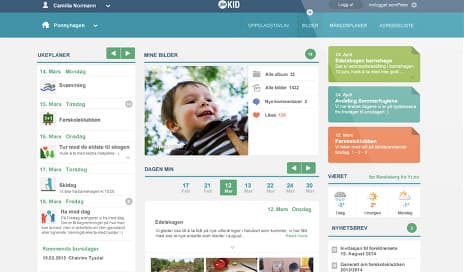 Norway nursery apps keep mums updated