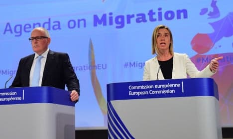 EU blasts lack of action over migrant influx