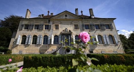 Stunning Swiss chateau goes under hammer