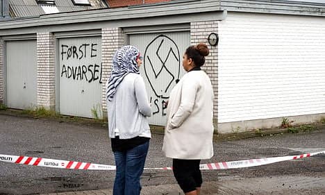 Danish asylum centre hit with Nazi 'warning'
