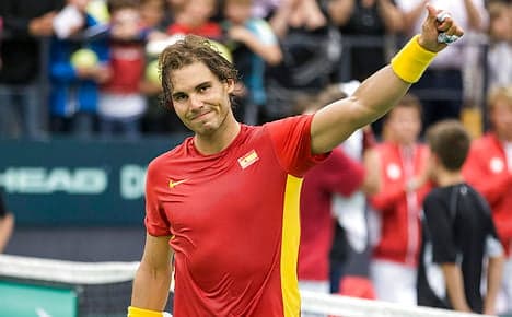 Nadal wins in Denmark on Davis Cup return