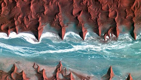 Satellite photos of Earth on show in Linz