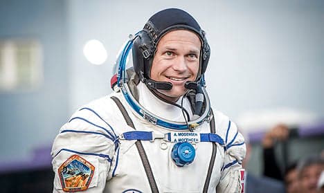 Denmark's first astronaut docks on ISS