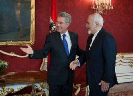 Austrian president criticized for Iran visit