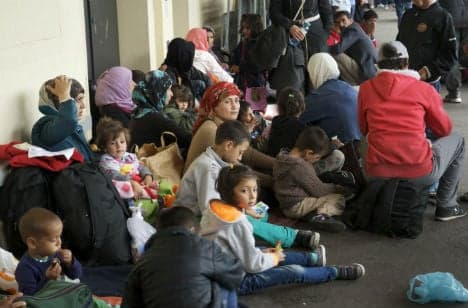 Relief for refugees who make it to Austria