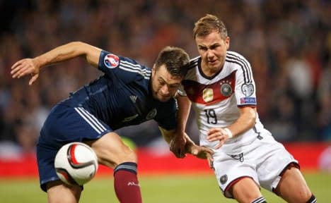 Germany defeat Scotland to close in on Euro spot