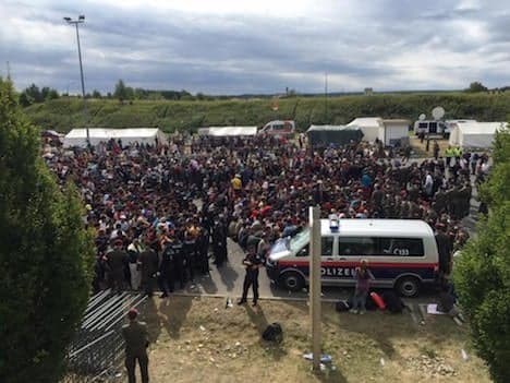 Latest human wave of refugees reaches Austria