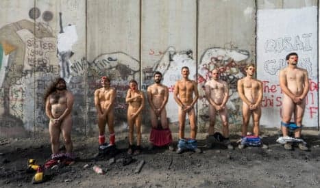 Spanish naked clown protest flops after sparking outrage in Palestine