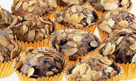 How to make Swedish blackberry muffins