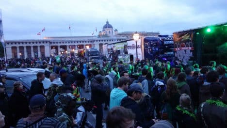 Cannabis activists to march through Vienna