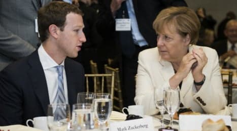 Zuckerberg reassures Merkel on hate speech