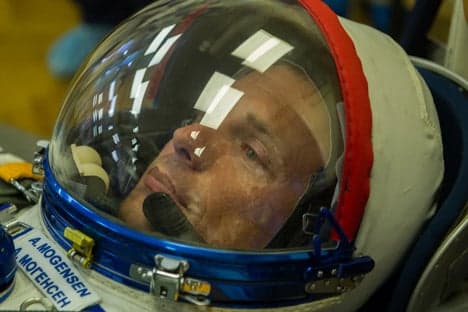 Denmark’s first astronaut prepares for blast-off