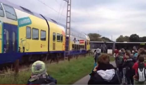 Hero bus driver saves 60 children from train crash
