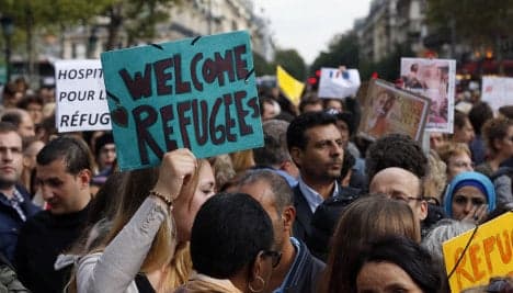 France won't open arms to refugees like Germany