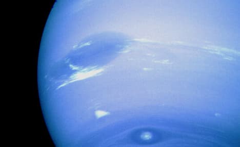 The German astronomer who found Neptune