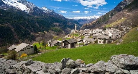 Soglio named most beautiful Swiss village