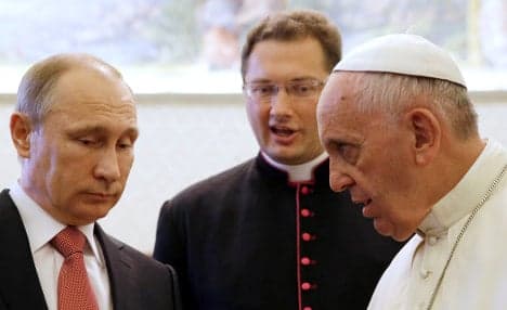 Pope Francis to meet Putin during UN visit
