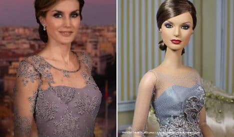 She’s a (royal) Barbie girl! Queen Letizia honoured with very own doll