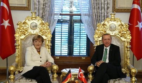 Merkel's deal with Turkey angers left and right
