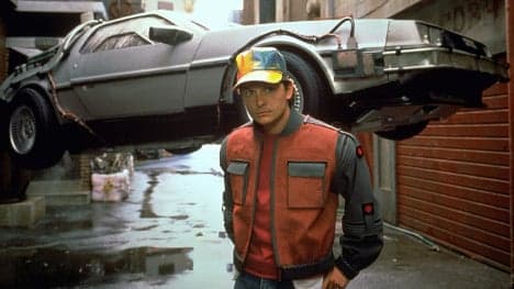 German news goes 'Back to the Future' for a day