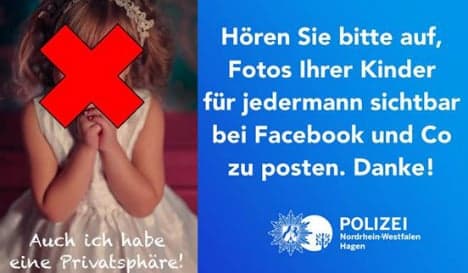 Police warn parents to never post child photos