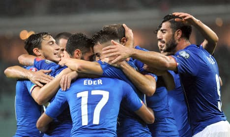 Italy cruise into Euro 2016 football finals