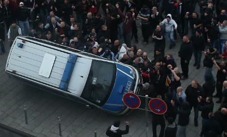 Cologne braces for mass 'hooligans' Sunday demo