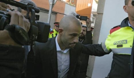 FC Barcelona's Javier Mascherano admits to two counts of tax fraud