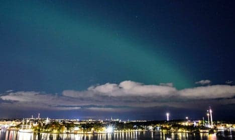 Stunning Northern Lights dazzle Swedish skies