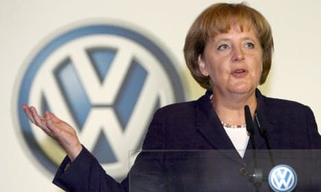 Merkel: VW scandal won't ruin Germany's image