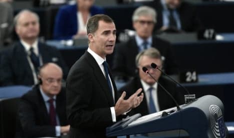 Spain's King Felipe VI pleads with Europe to be 'generous' to refugees