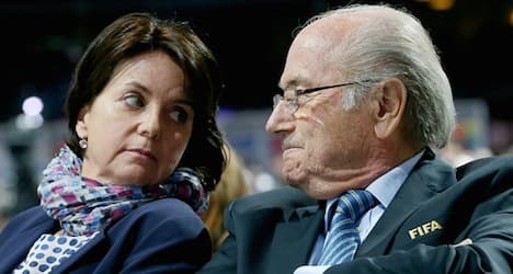 Blatter's daughter accuses media of 'hatred'